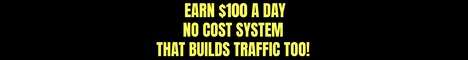 $100 A Day Free Traffic marketing page