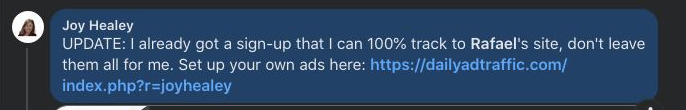 Affiliate Mentor Testimonial