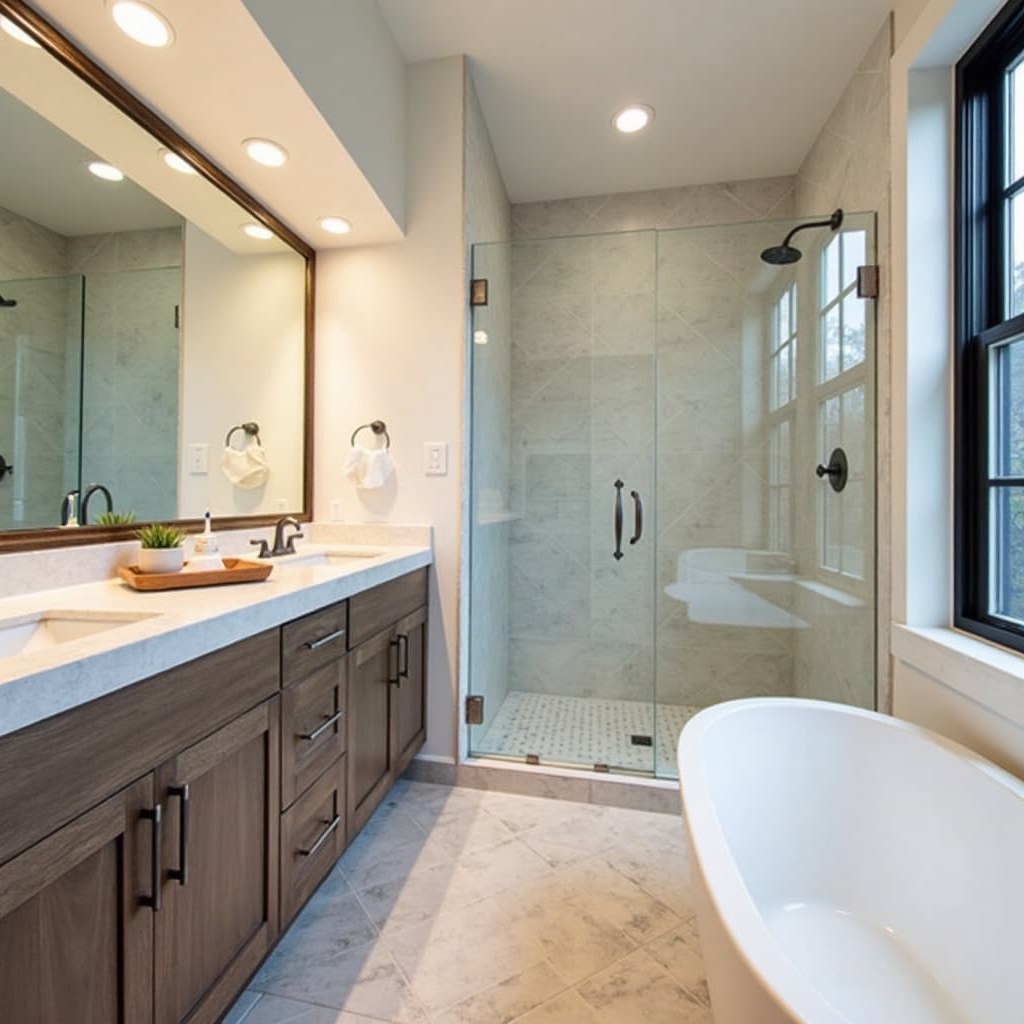 Custom bathroom design