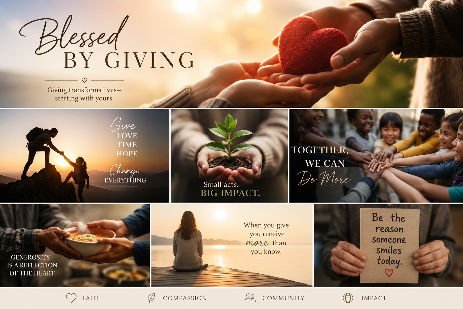 Blessed By Giving