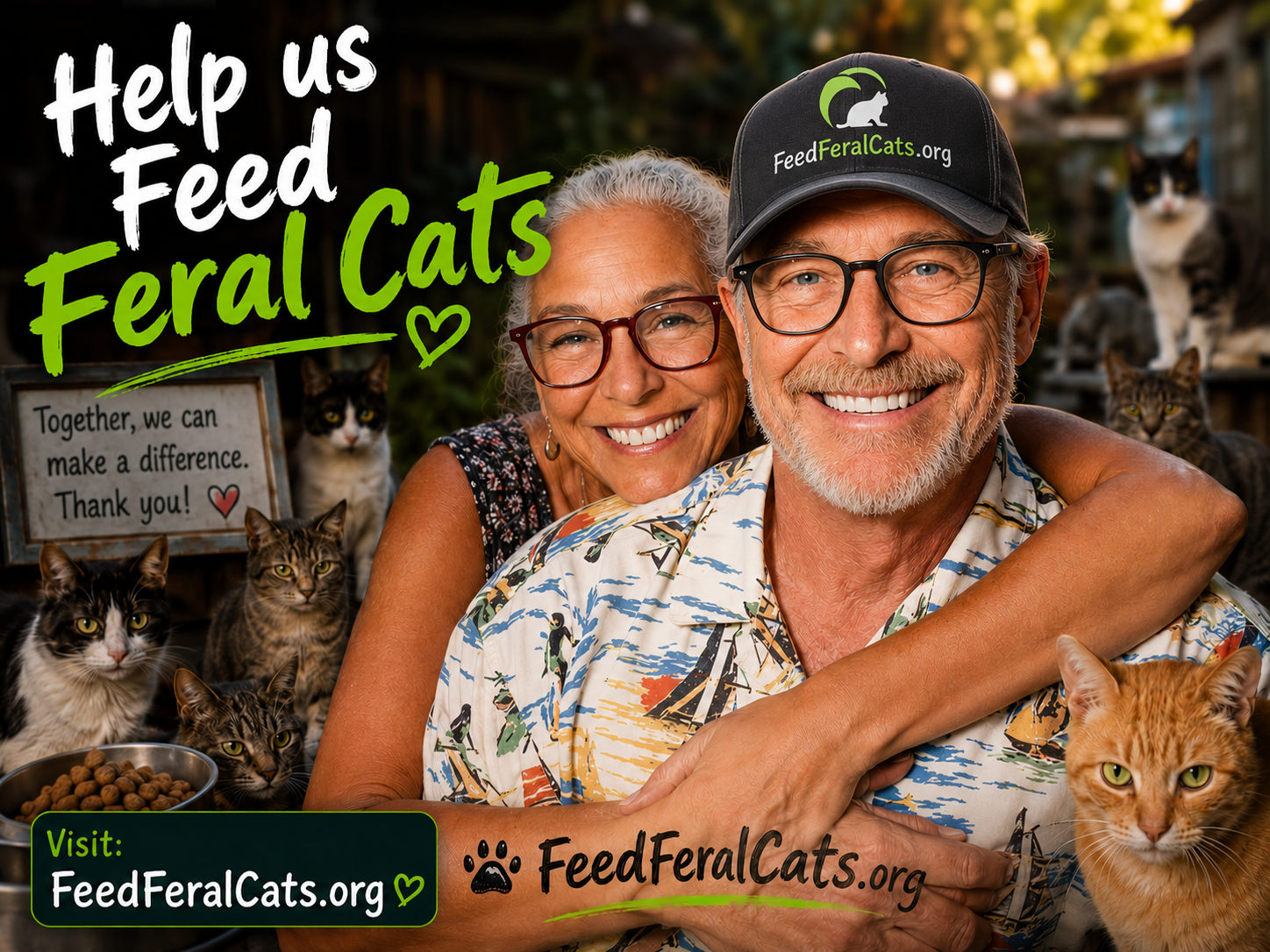 Help Us Feed Feral Cats