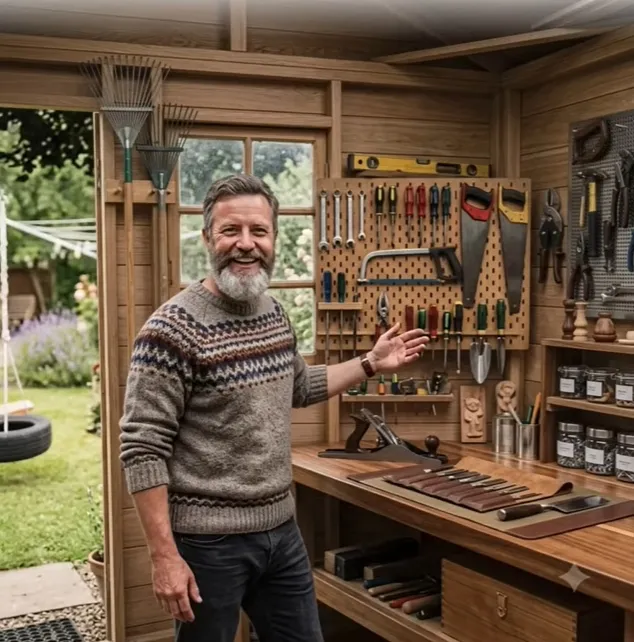 Backyard shed design