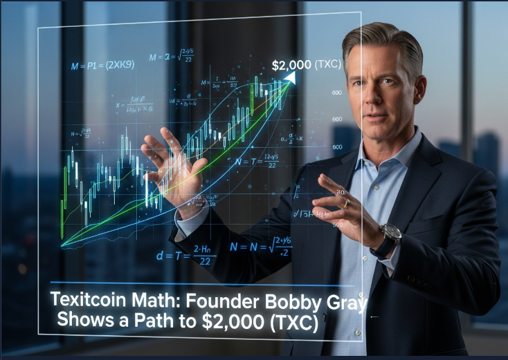 Texitcoin Math: Founder Bobby Gray Shows a Path to $2,000 TXC